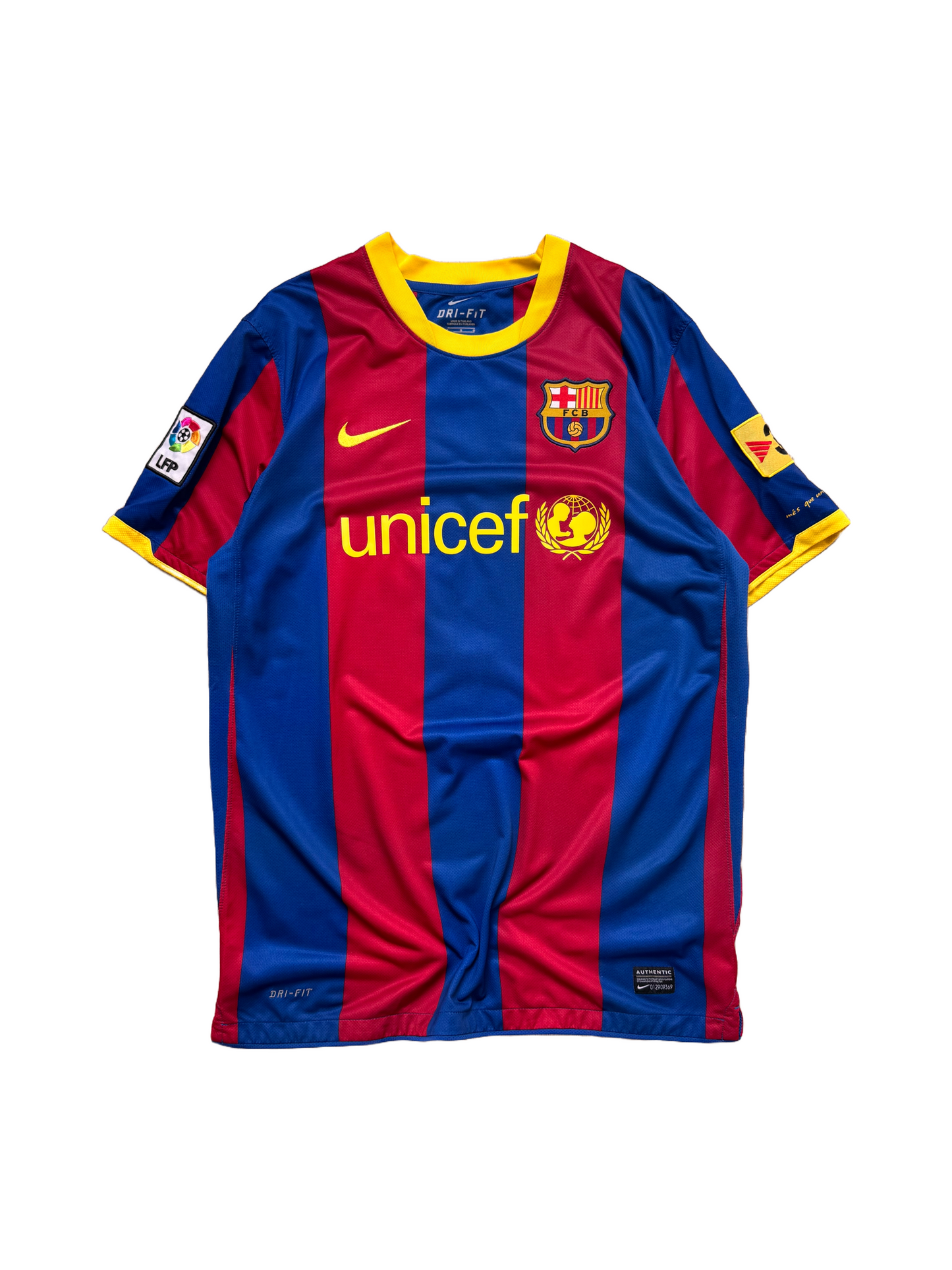 Vintage 10/11 Nike FC Barcelona David Villa Jersey (L)