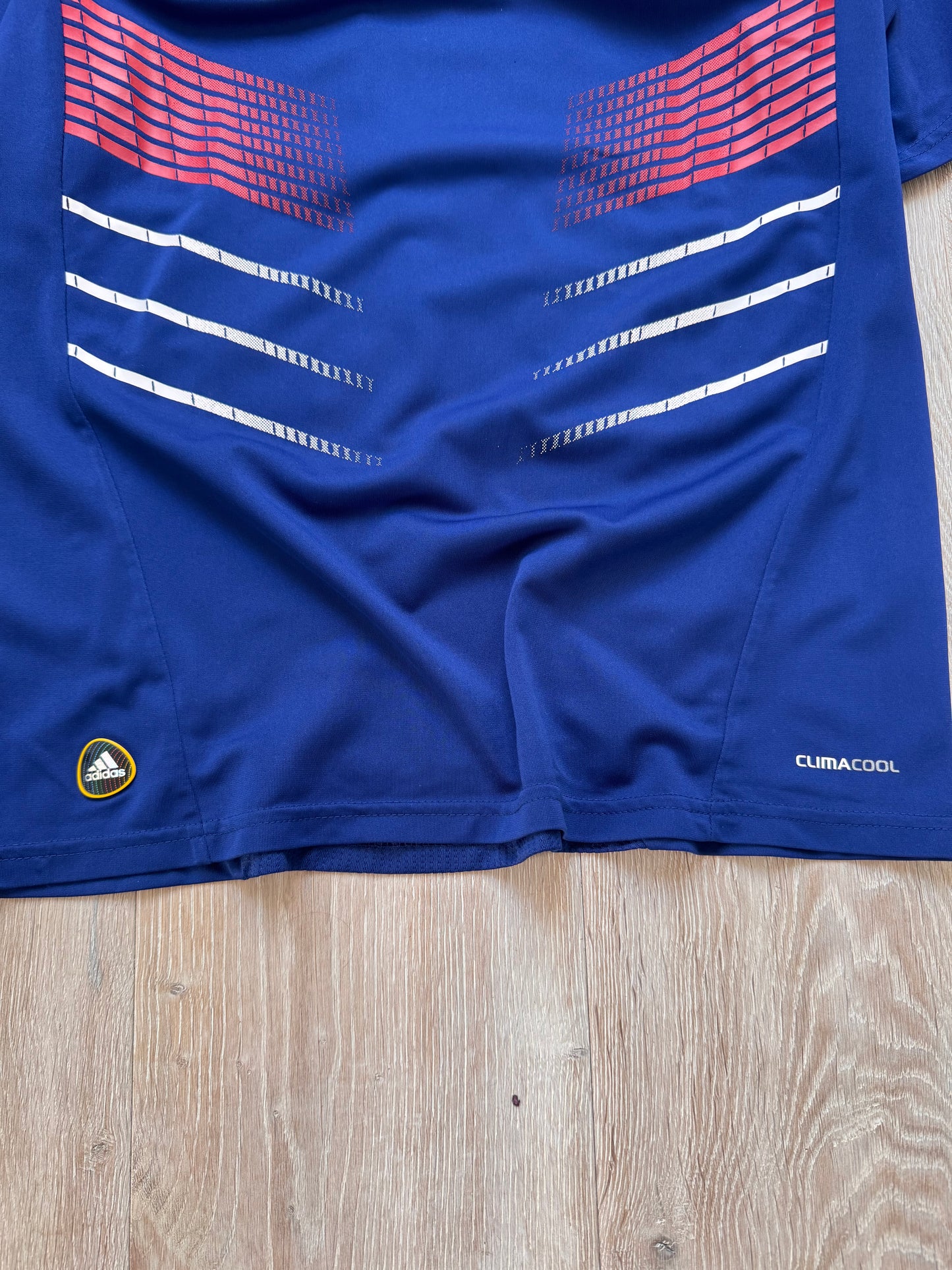Vintage 2009 Adidas France Benzema Jersey (S)