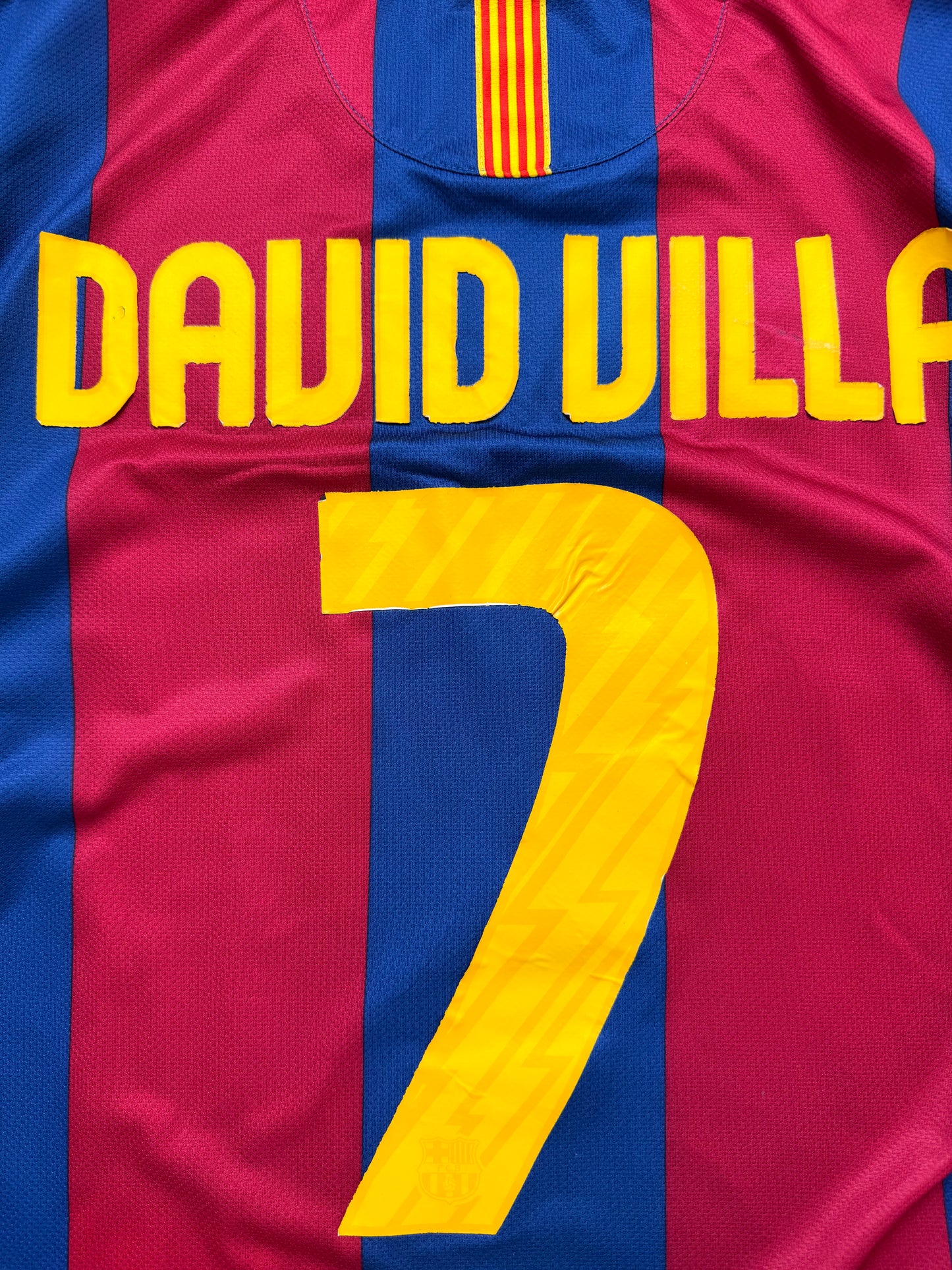 Vintage 10/11 Nike FC Barcelona David Villa Jersey (L)