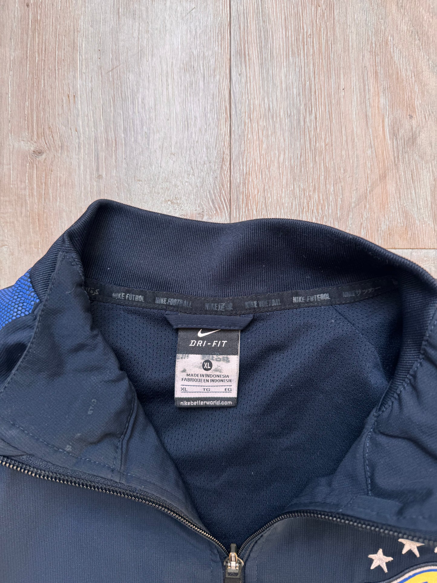 Vintage Nike Brasil Tracksuit (XL)