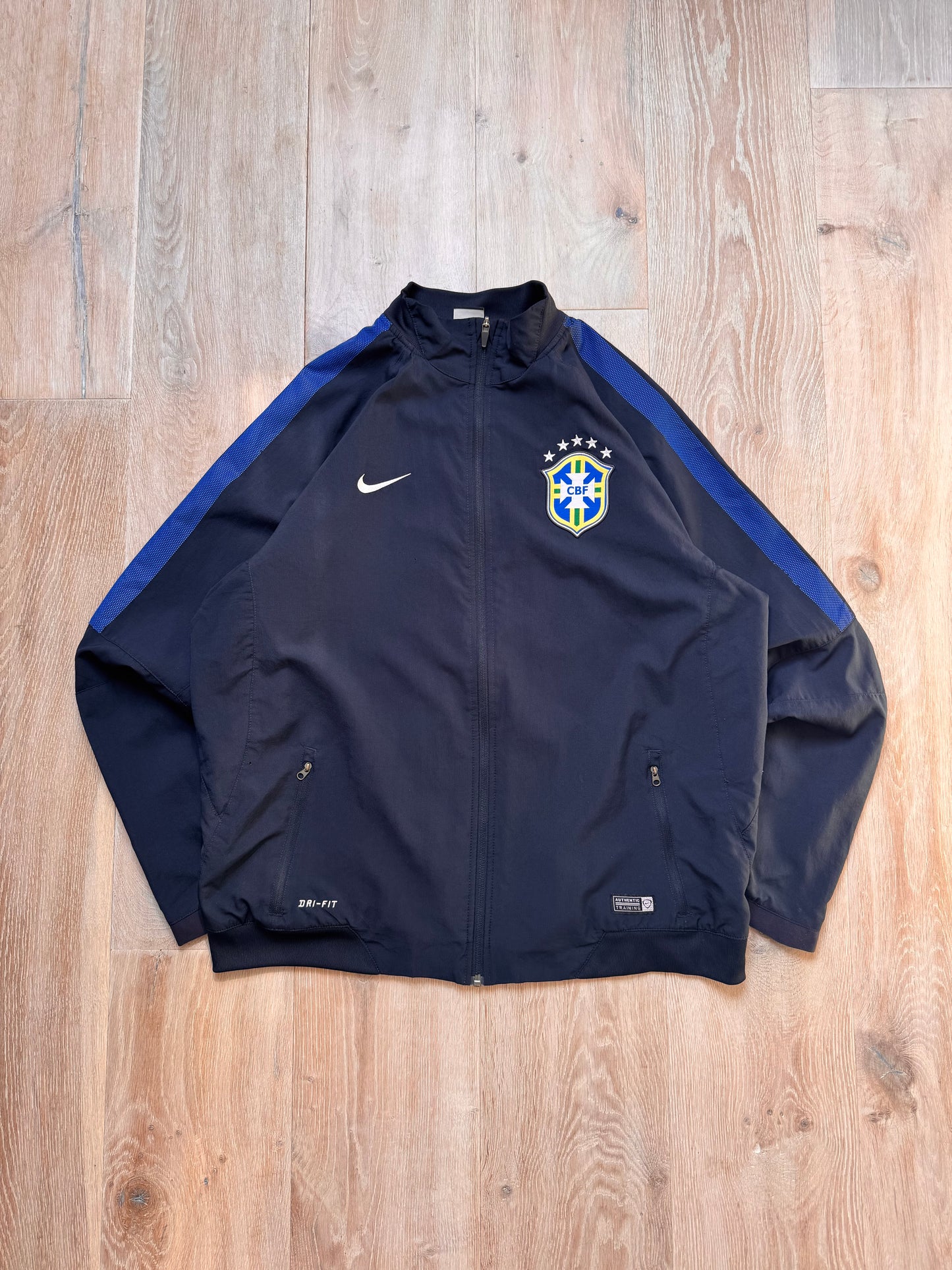 Vintage Nike Brasil Tracksuit (XL)